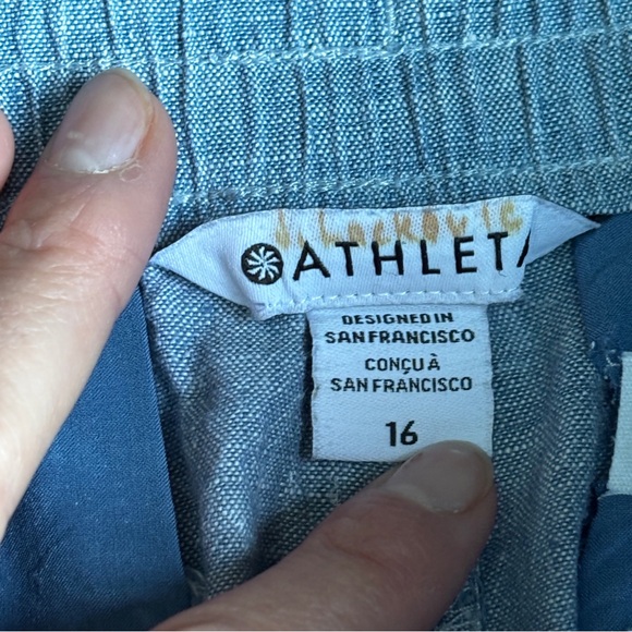 Women's Blue Casual Pants - Picture 5 of 15